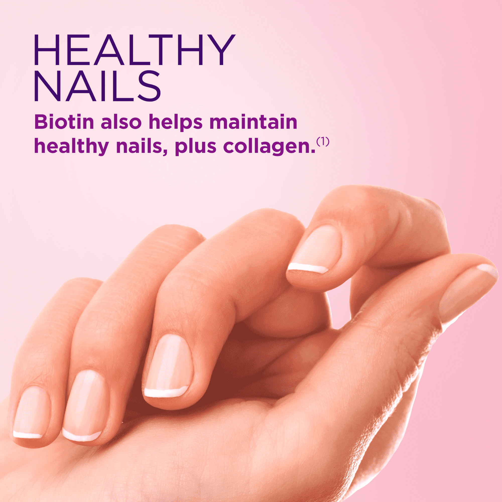 Advanced Hair, Skin & Nail Biotin & Vitamins - 120 Ct