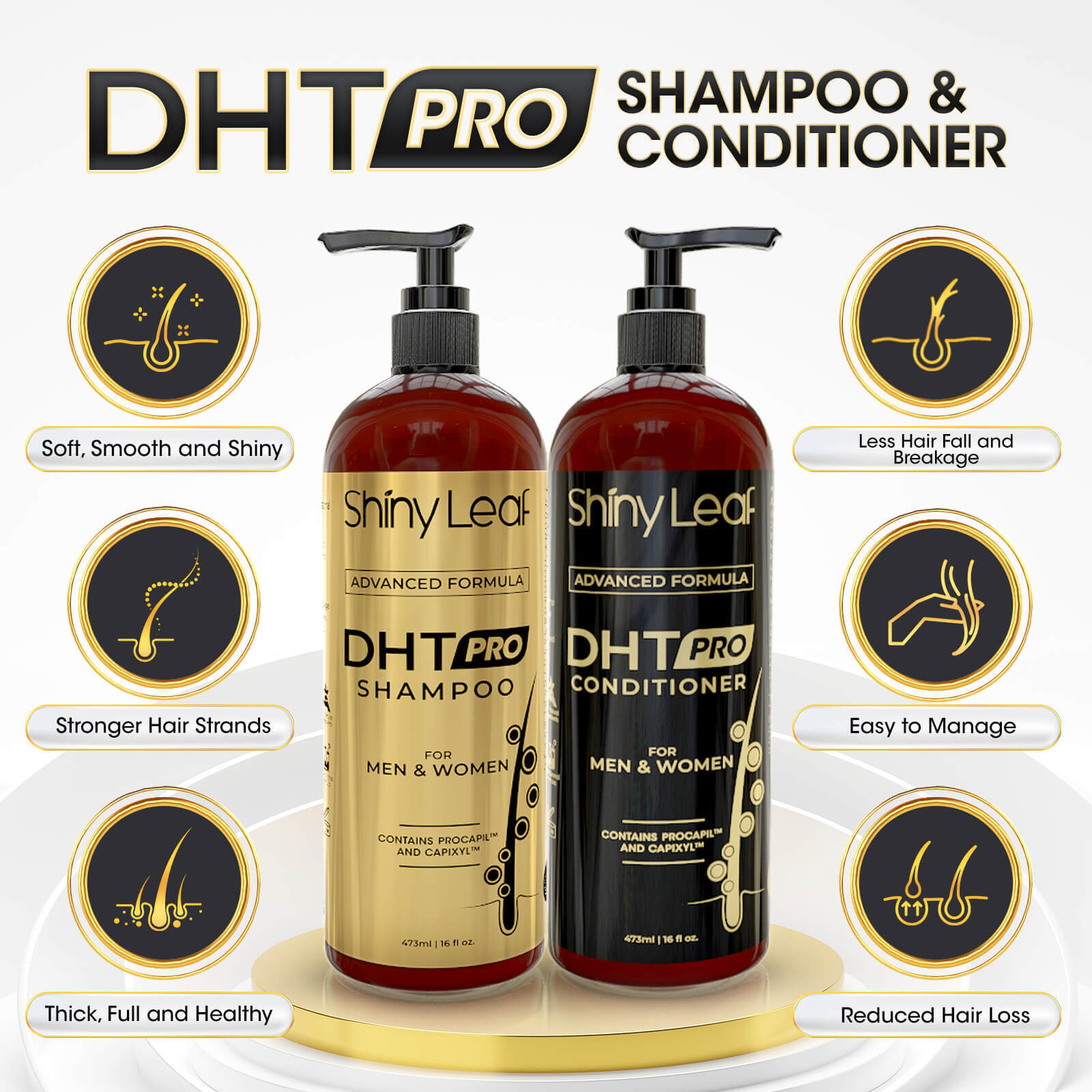 Shiny Leaf DHT Pro Hair Loss Combo