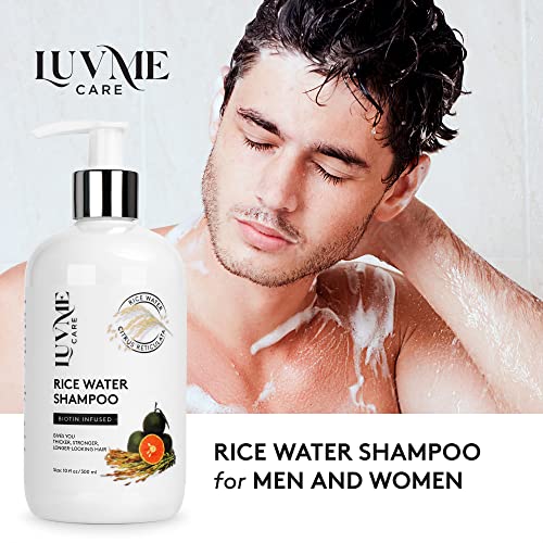 Luv Me Care Rice Water Hair Growth Shampoo