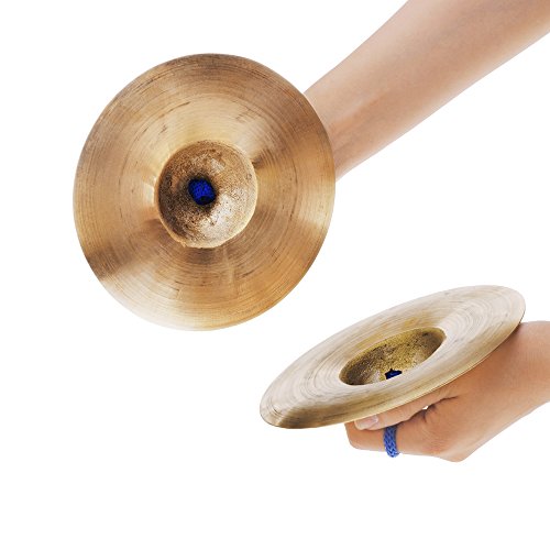 Mini Copper Hand Cymbals - Kids Drum Kit