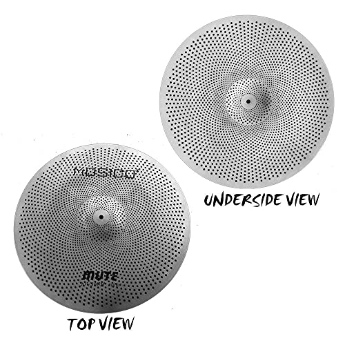 Silent Cymbal Set for Quiet Drumming