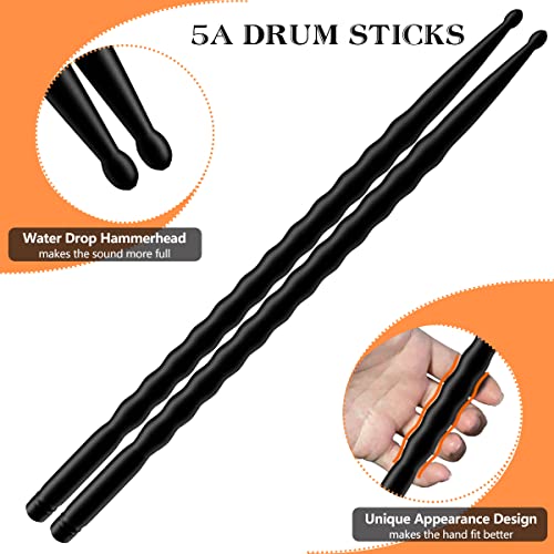Carbon Fiber Drumsticks 5A Drumstick Set (2)
