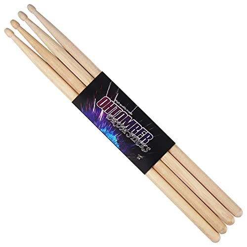 Ohtomber 5A Maple Drumsticks, 2 Pair