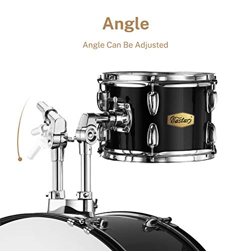 Eastar 22" Drum Set: Full Size, 5-Piece Kit
