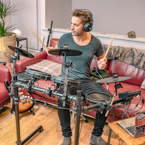 Alesis Turbo Mesh Kit: Electric Drum Set With 100+ Sounds