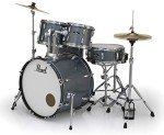 Pearl Roadshow 5-Piece Complete Drum Kit, Charcoal Metallic