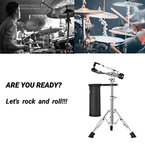 Snare Stand & Drum Sticks Holder, Lightweight, Double-Braced