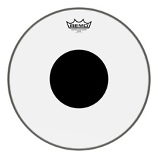 Remo Clear Controlled Sound Drumhead - 14" - Black Dot