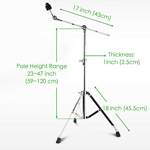 Luvay Lightweight Single Braced Boom Cymbal Stand