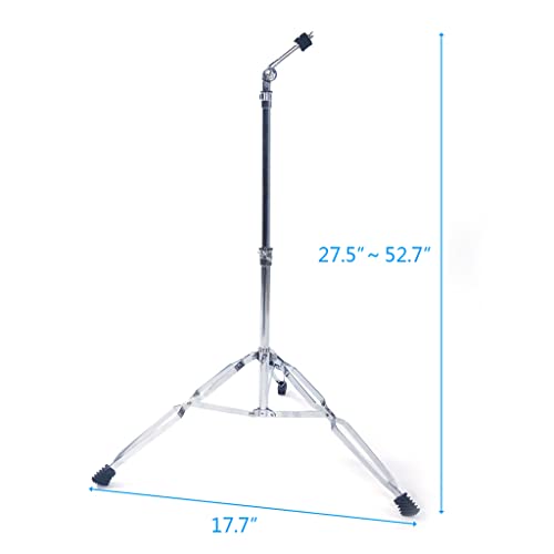 Adjustable Double Braced Boom Cymbal Stand for Drum Kits