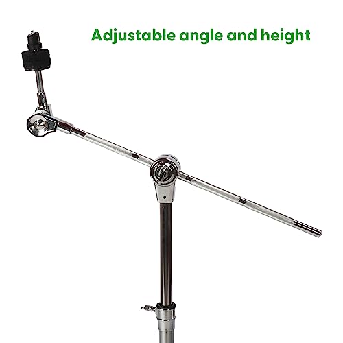 2Pack Adjustable Double Braced Cymbal Stand for Drum Kits