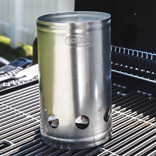 KINGSFORD Deluxe Charcoal Chimney Starter for BBQ Grills