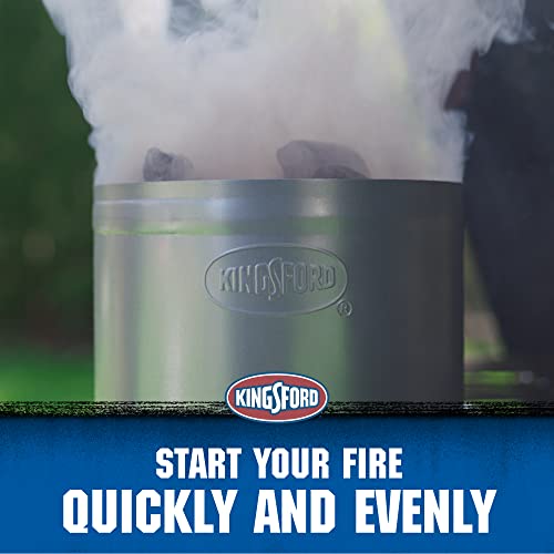 KINGSFORD Deluxe Charcoal Chimney Starter for BBQ Grills