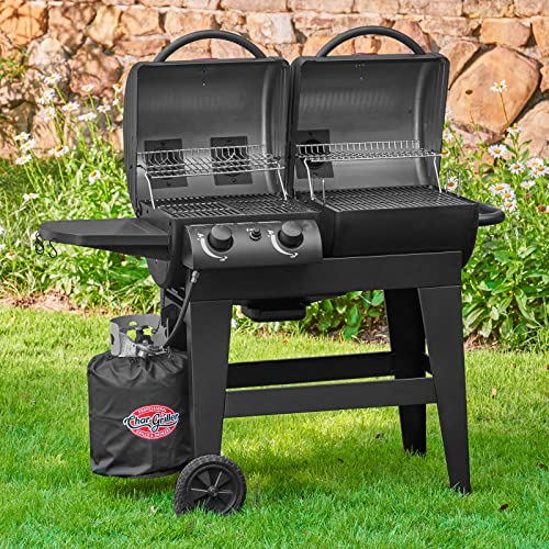 Char-Griller Dual-Function Gas and Charcoal Combo Grill