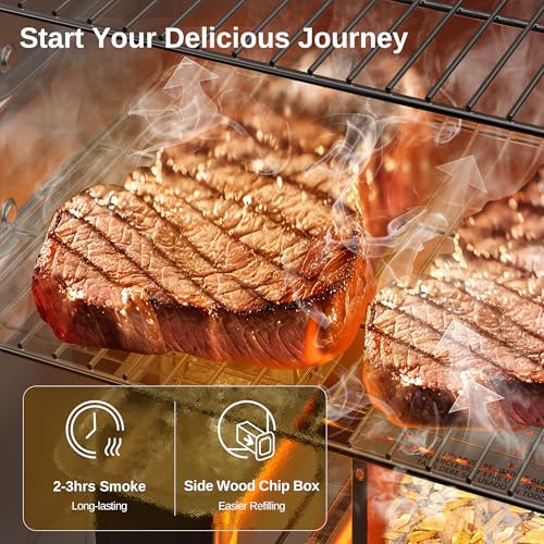 EAST OAK 30" Digital Electric Smoker with Remote