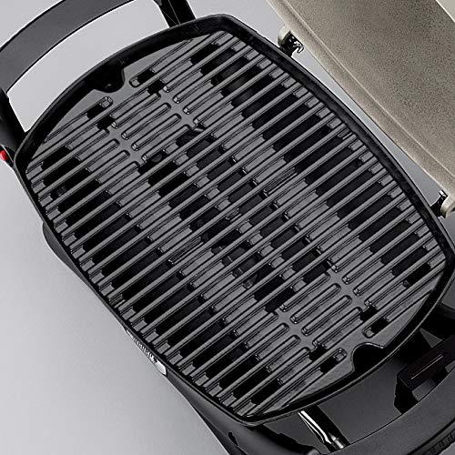 Weber Q1000 Titanium Propane Grill for Outdoor Cooking