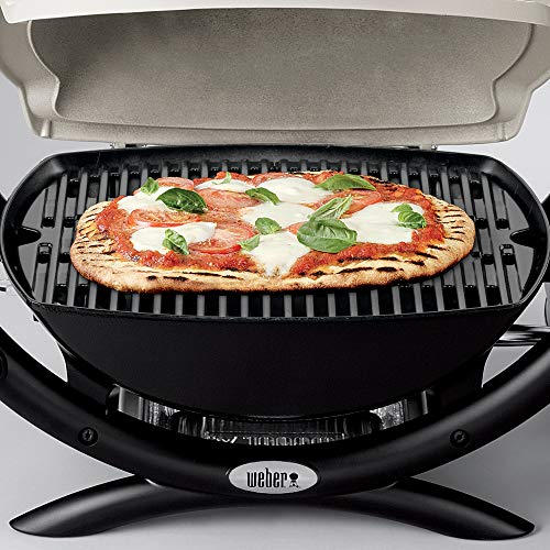 Weber Q1000 Titanium Propane Grill for Outdoor Cooking