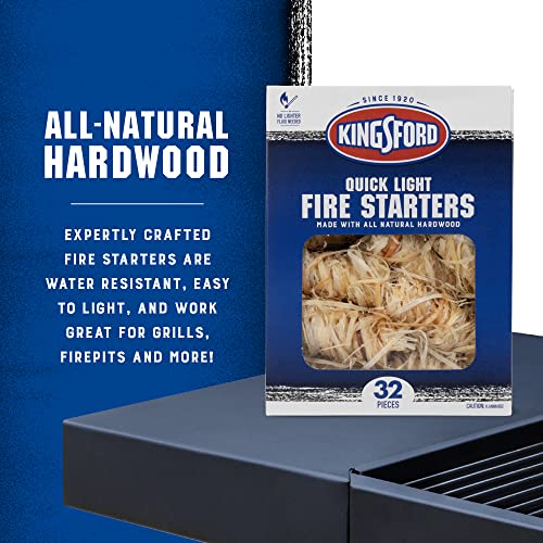 Kingsford Quick Light Fire Starters | 32 Count