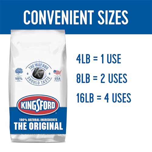 Kingsford Charcoal Briquettes for BBQ Grilling, 16 lbs