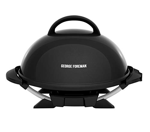 George Foreman 15-Serving Electric Grill - Indoor/Outdoor, Black