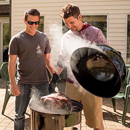Weber 18" Smokey Mountain Charcoal Smoker, Black