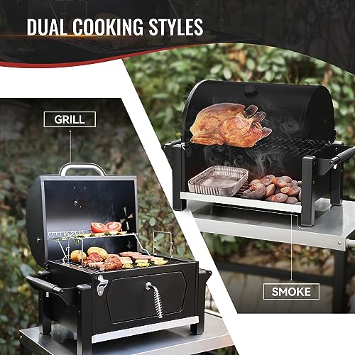 Royal Gourmet CD1519 Portable Charcoal Grill - Travel Size