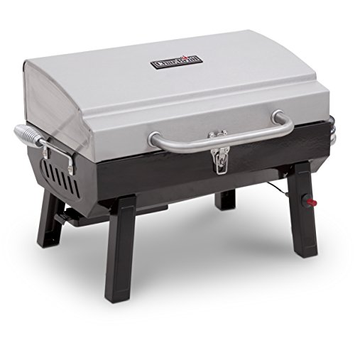 Portable Stainless Steel Propane Gas Grill by Char-Broil