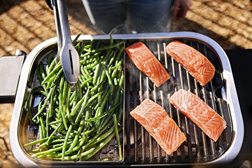 Weber Lumin Portable Electric Grill for Small Spaces
