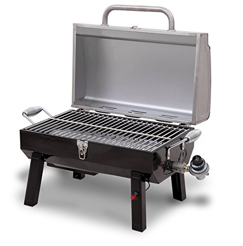 Portable Stainless Steel Propane Gas Grill by Char-Broil