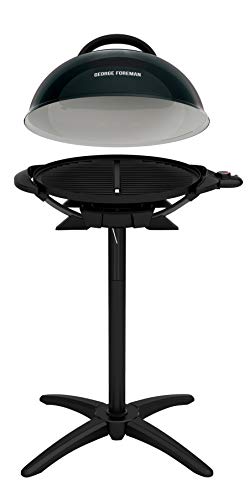 George Foreman 15-Serving Electric Grill - Indoor/Outdoor, Black