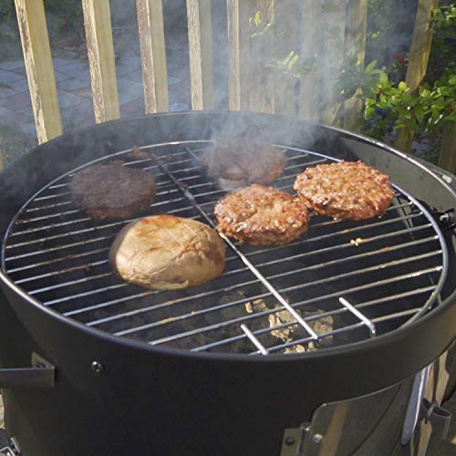 Realcook 17" Steel Charcoal Smoker - BBQ Grill