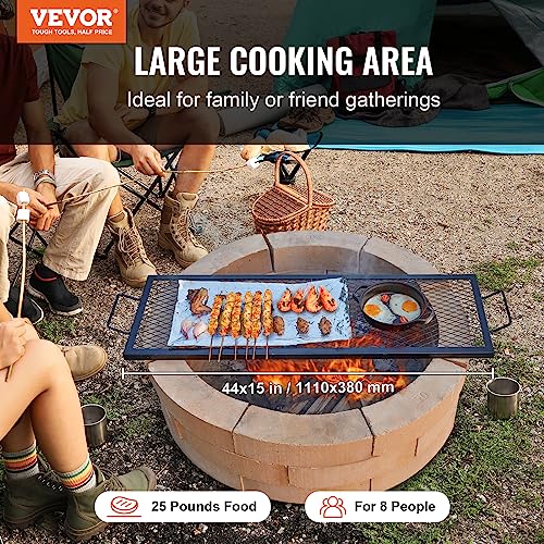 VEVOR X-Marks Rectangle Fire Pit Grill Grid