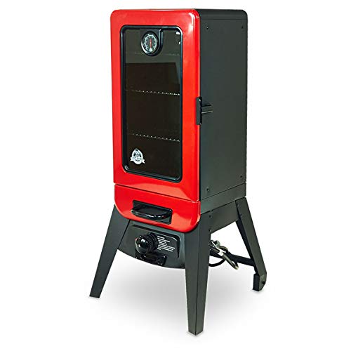 PIT BOSS 77435 Red Vertical LP Gas Smoker