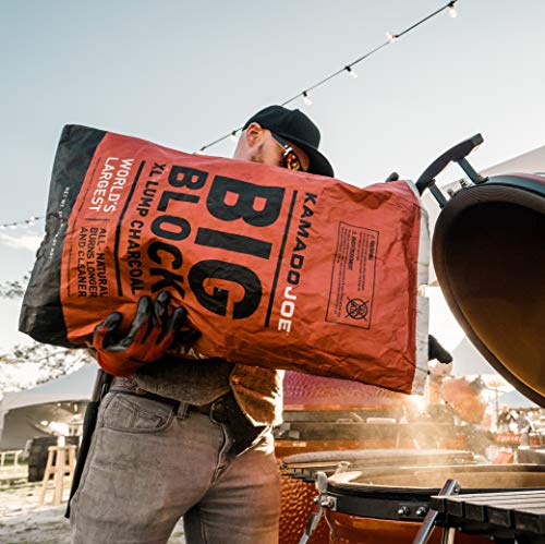 Kamado Joe XL Lump Charcoal, 30 lbs, Black