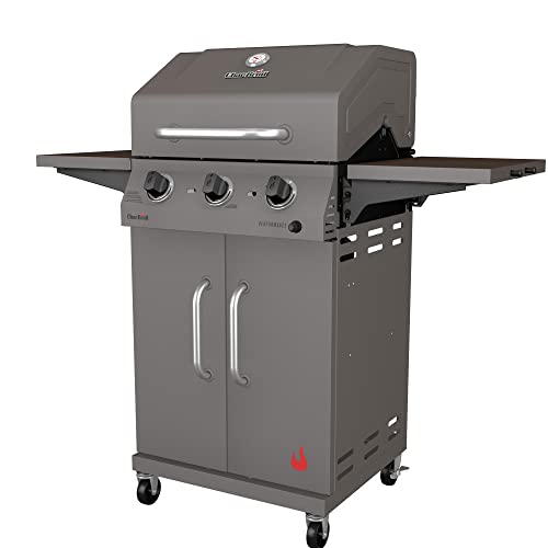 Char-Broil 3-Burner Cart Propane Gas Stainless Steel Grill