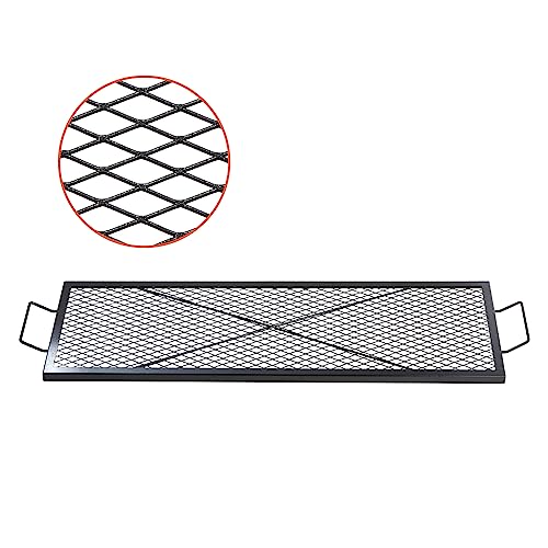 VEVOR X-Marks Rectangle Fire Pit Grill Grid