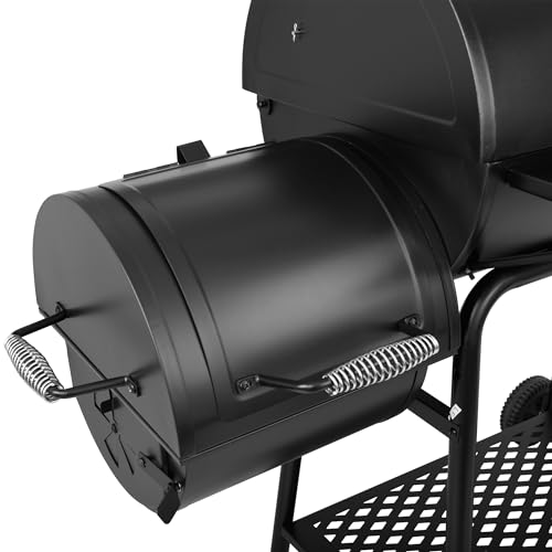 Royal Gourmet Charcoal Grill Offset Smoker with Cover