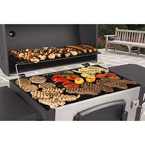 Dyna-Glo Stainless Charcoal Grill - Large Size