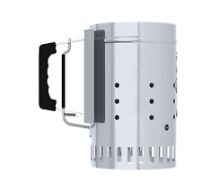 12-Inch Char-Griller Chimney Starter for Quick BBQ Coals
