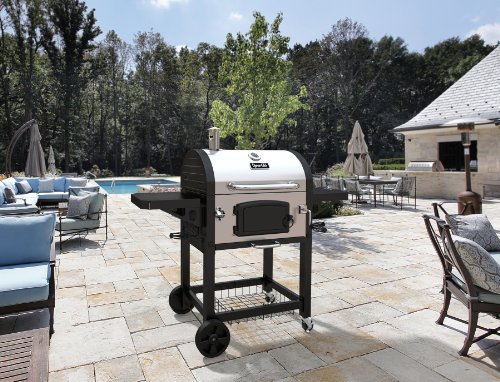 Dyna-Glo Stainless Charcoal Grill - Large Size