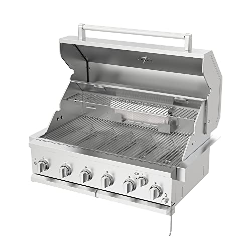 Spire Premium 6-Burner Built-in Propane GrillHead, 36