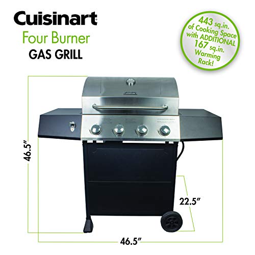 Cuisinart CGG-7400 54" Four-Burner Gas Grill