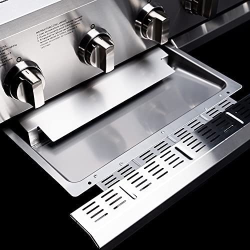 Spire Premium 6-Burner Built-in Propane GrillHead, 36