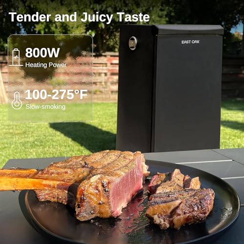 EAST OAK 30" Electric Smoker with Wood Chip Loader