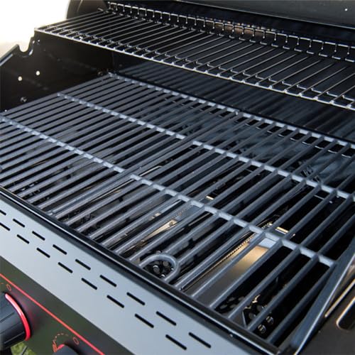 Megamaster 5 Burner Propane Gas Grill, Side Shelves