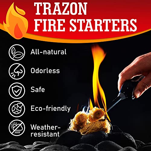 Multipurpose Fire Starter Sticks for Grills, Fire Pits