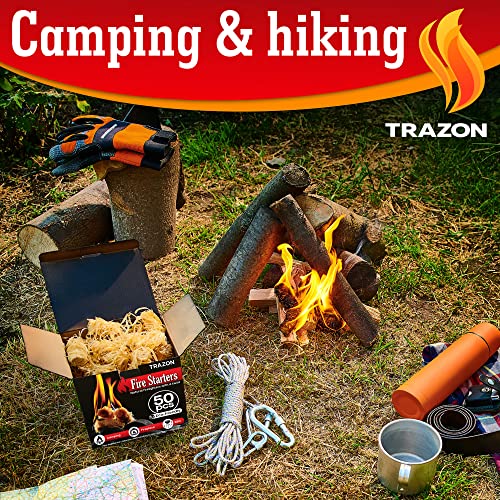 Multipurpose Fire Starter Sticks for Grills, Fire Pits