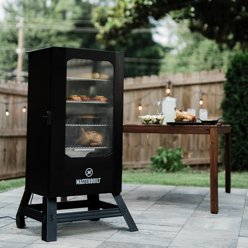 Masterbuilt 30" Digital Electric Vertical BBQ Smoker with Leg Kit