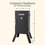 Cuisinart 30" Vertical Electric Smoker with Shelves