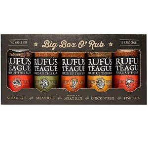 Rufus Teague BBQ Rub Variety Pack - 5 Bottles